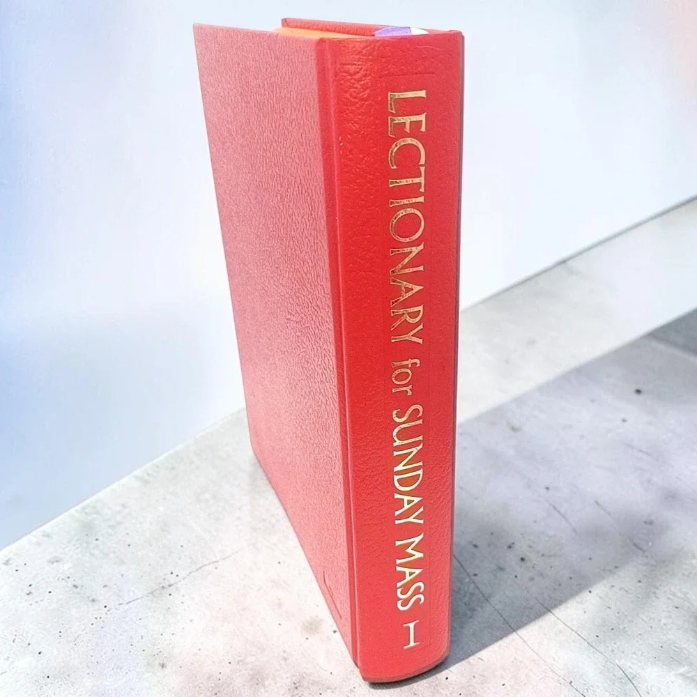VTG 1998 Catholic Lectionary Mass Vol I Sundays Solemnities Red Gold Ritual Book